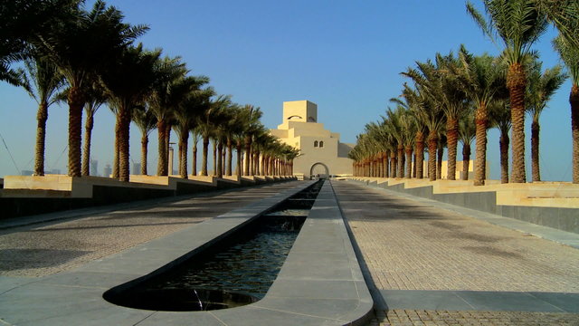 Avenue Entrance Museum Islamic Art Doha, Qatar