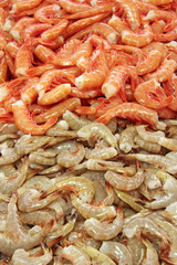 Shrimps tails