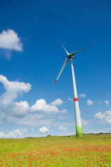 Wind power turbine