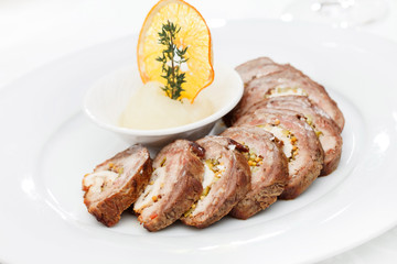 Rolled meat