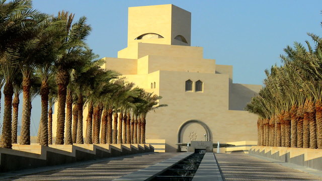 Avenue Entrance Museum Islamic Art Doha, Qatar