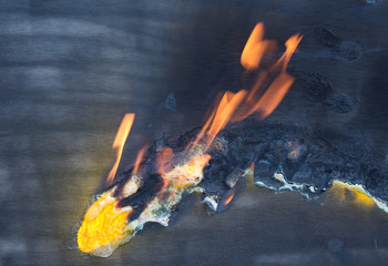 Fototapeta na wymiar Burning Flame