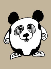 cartoon animals and fishes in Jaidee Family Style