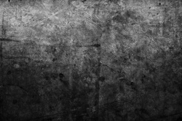 Dark black grunge texture concrete background