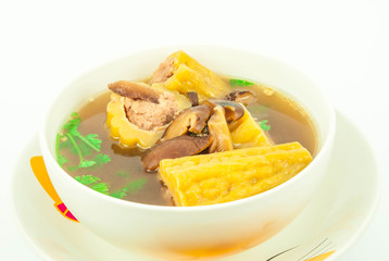 Bitter Melon Soup in Sparerib Broth