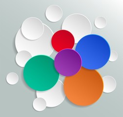 Background - colored circles