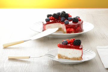 Torta ai frutti di bosco