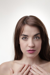 Fototapeta premium beauty head shot