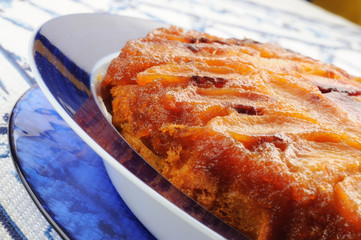 Crostata di pesche
