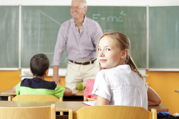 Obraz premium Student portrait in the classroom