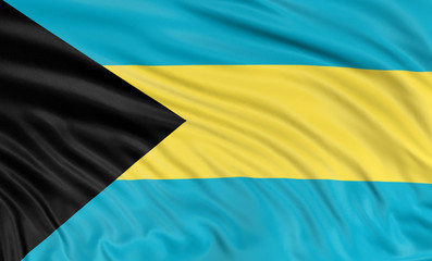 3D Bahama flag