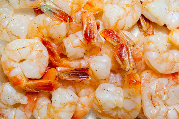 peeled scampi