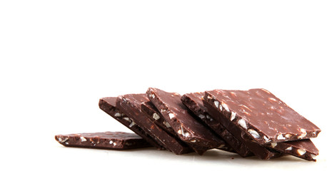Chocolate Isolated On White