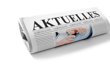 Zeitung mit Aktuelles