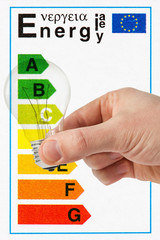 Lightbulb and energy efficiency categories
