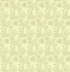 Floral seamless pattern