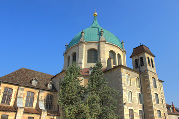 Fototapeta na wymiar Église Sainte-Anne de Couvent des Bernardines de Dijon
