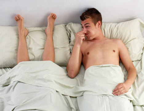 Mal olor de los pies.