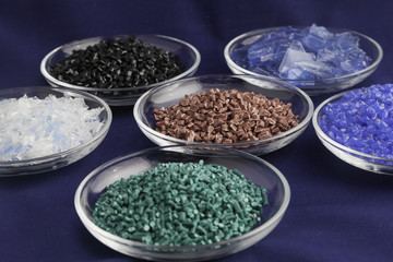 Recycled plastic polymers