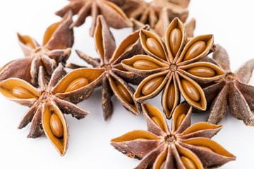 Chinese aniseed close up