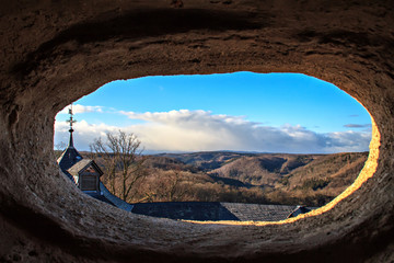 View from the window of Castle Falkenstein