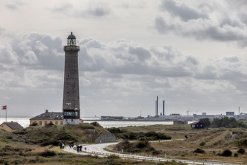 The Grey lighthouse in Skagen