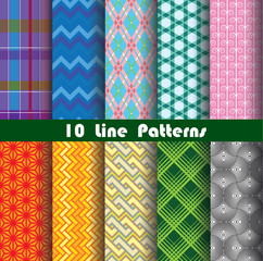 line pattern collection 1 for making seamless wallpapers