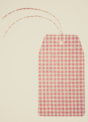 Tag label retro looking