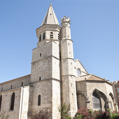 Fototapeta na wymiar Kościół Madeleine, Beziers, Francja