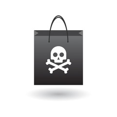 Shopping bag with icon