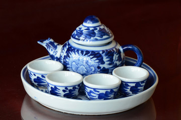 Chinese Hot Tea Set.