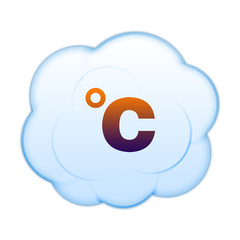 Icon on the clouds