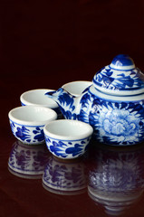 Chinese Hot Tea Set.