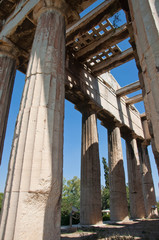 Temple of Hephaestus in Athens, Greece.