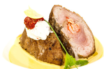 baked meat