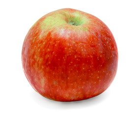 red apple isolated