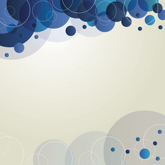 Abstract Circles Background Vector