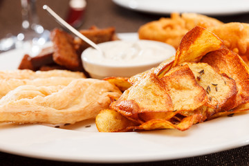 Appetizer in the bar