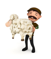 sheep and sheepman