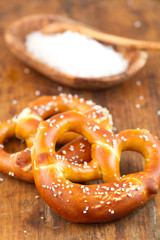 Weisswurst mit Laugenbrezel