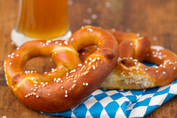 Weisswurst mit Laugenbrezel