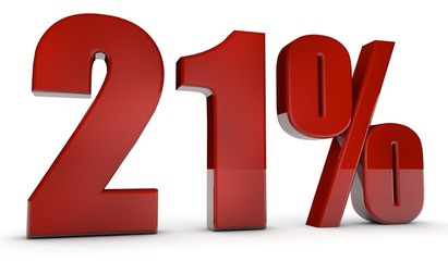 percent,21