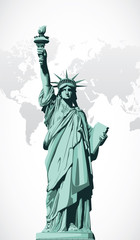 Vector statue of Liberty © max_776