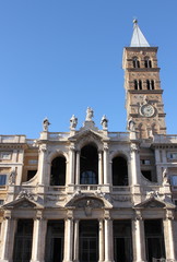 Saint Mary Major Basilica in Rome, Italy