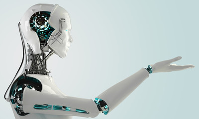 robot android men
