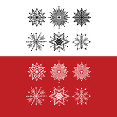 Cristmas Winter Snowflakes