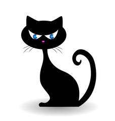 Cat logo vector