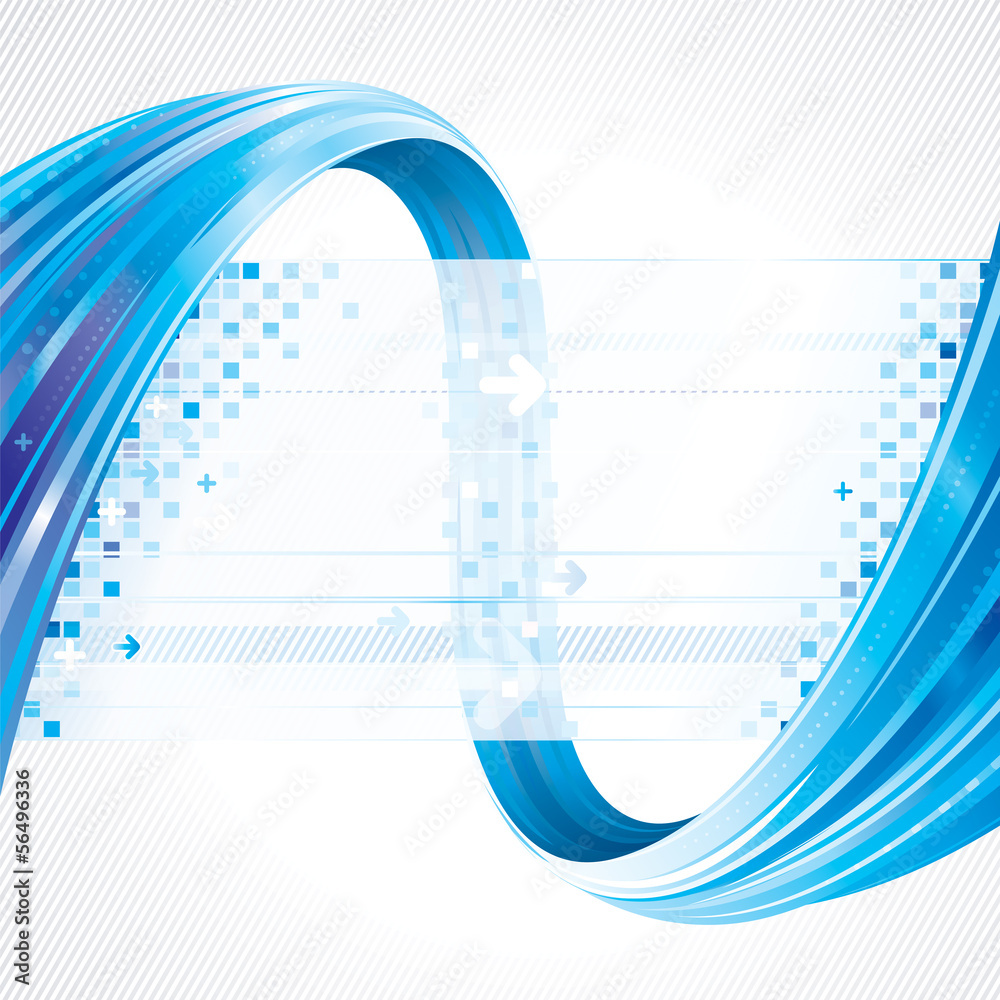 Aufkleber abstract background of technology connections.
