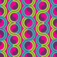 Fototapeta premium geometric colorful seamless pattern