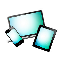 Tablet pc,mobile phone and laptop